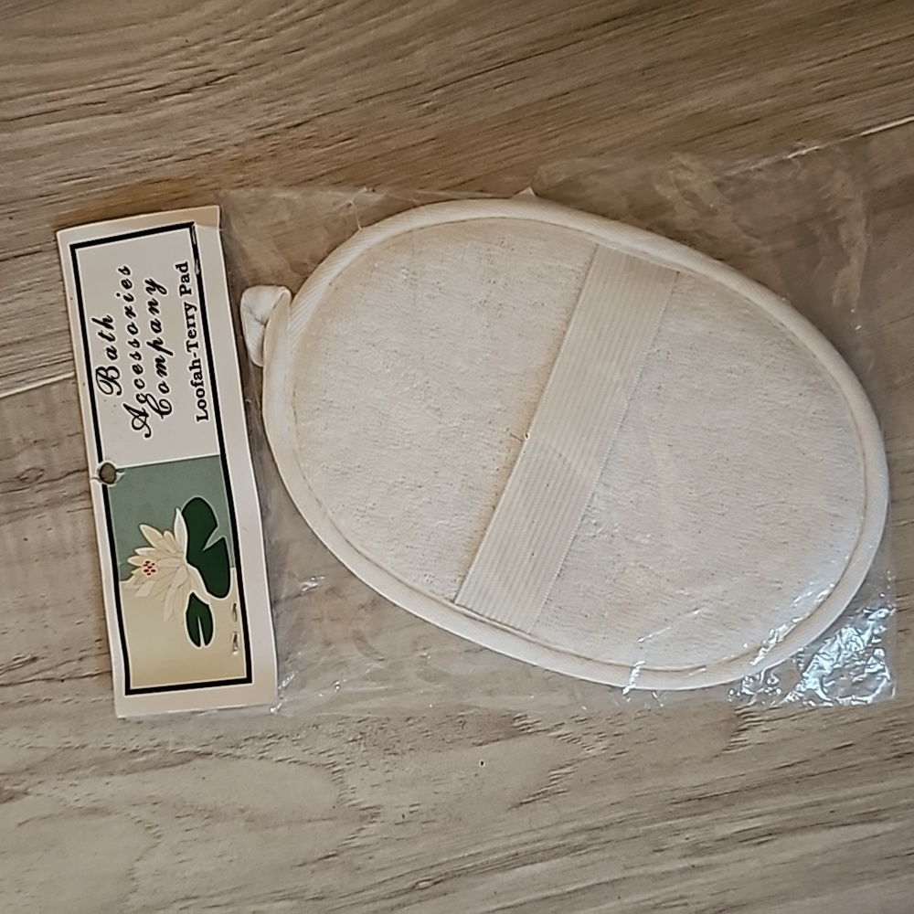 Loofa-Terry pad